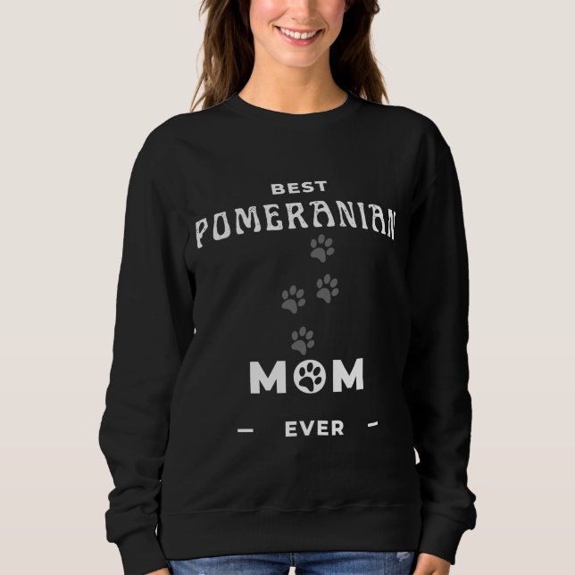 Moletom Melhor Mãe Pomeraniana 10 (Frente)