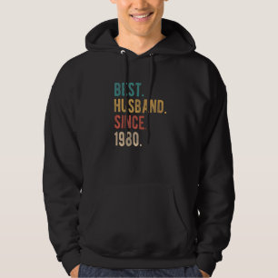 Moletom Melhor Marido Desde 1980 42º Aniversário de Casame