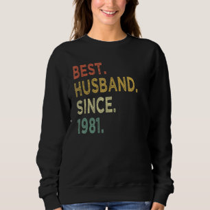 Moletom Melhor Marido Desde 1981 41ruas Casando Aniversári