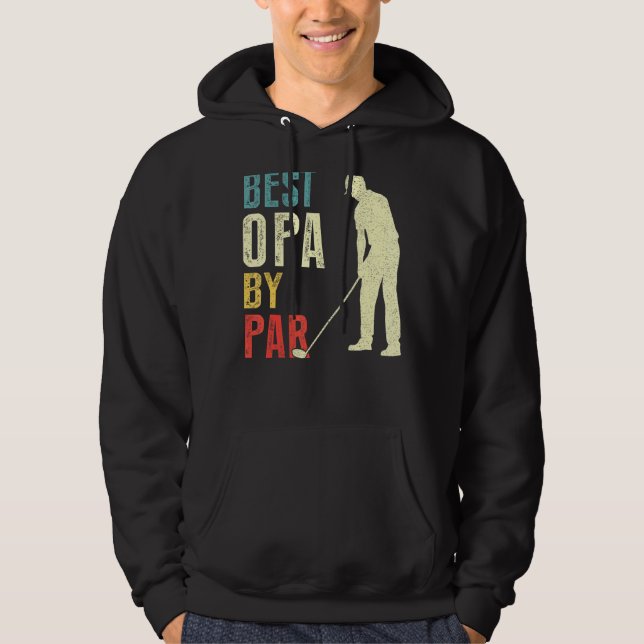 Moletom Melhor Opa De Meninas Por Pai De Golfe (Frente)