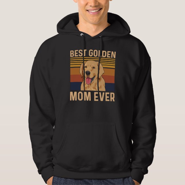 Moletom Melhor Ouro Que A Mãe Já Citou Para Um Retriever D (Frente)