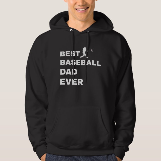 Moletom Melhor Pai de Beisebol de Todos os Tempos (Frente)
