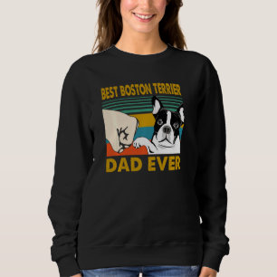 Moletom Melhor Pai De Boston Terrier Eu Amo Meu Cachorro