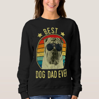 Moletom Melhor Pai de Cachorro Alguma vez Chinês Shar Pei 