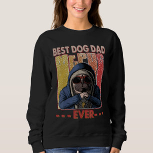 Moletom Melhor Pai De Cachorro Já Engraçado Dia de os pais