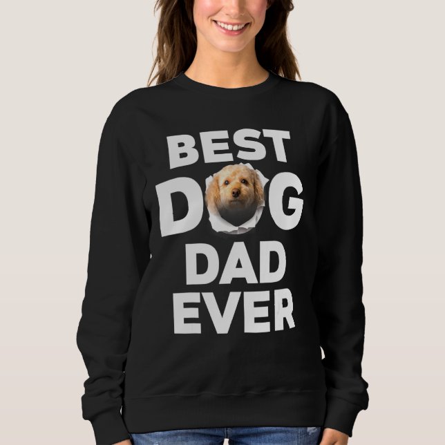 Moletom Melhor Pai De Cachorro Nunca Cavapoo (Frente)