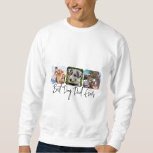Melhor Pai De Cães - Colagem Personalizada De 3 Fo