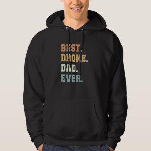 Moletom Melhor Pai De Drone Já Dia de os pais Drone Engraç
