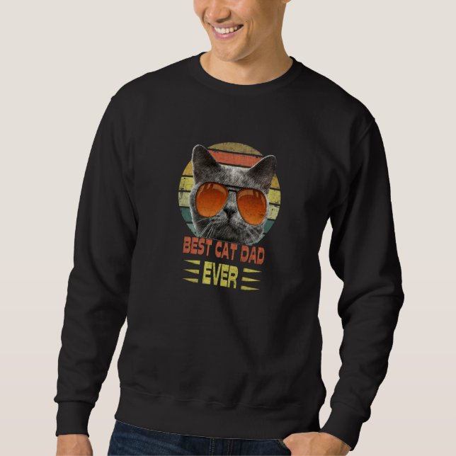 Moletom Melhor Pai De Gato (Frente)