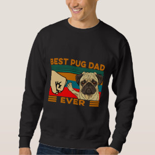 Moletom Melhor Pai De Pug Alguma Vez Clássico T-Shirt Esse