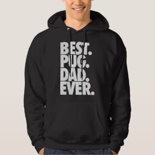 Moletom Melhor Pai De Pug Nunca - Pai De Cachorro Dando T 