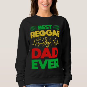 Moletom Melhor Pai de Reggae de Todos os Tempos Eu sou Ras