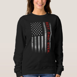 Moletom Melhor Pai de sempre com bandeira americana para D