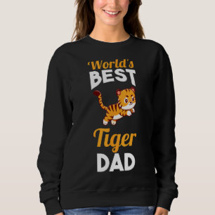 Moletom Melhor Pai de Tigre do Mens Worlds