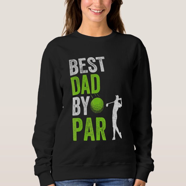 Moletom Melhor Pai Do Dia de os pais Par Golf Papa Golfer  (Frente)