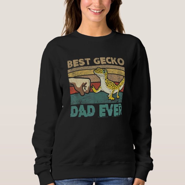 Moletom Melhor Pai Gecko Nunca Lizard Leopard Gecko (Frente)