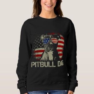 Moletom Melhor Pai Pitbull Bandeira De Todos Os Estados Un
