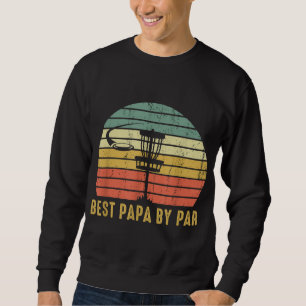 Moletom Melhor Papa Por Disco Engraçado Presente Para Pai 