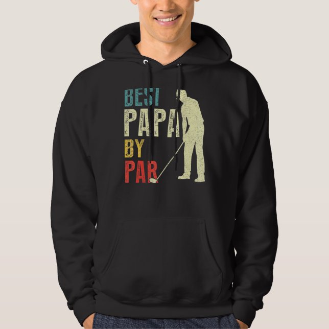 Moletom Melhor Papa Por Pai De Golfe (Frente)