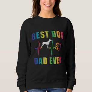 Moletom Melhor Papai de Cachorro Mãe de Todos os Tempos