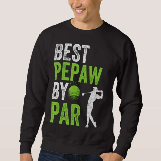 Moletom Melhor Pepe De Golfe Do Par Vovô Golfer (Frente)