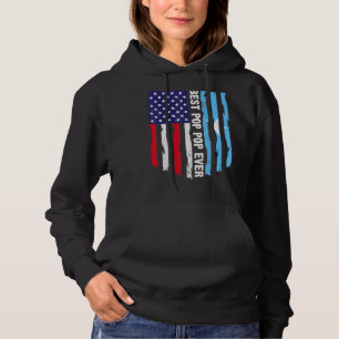Moletom Melhor Pop de Pop Nunca - Fa Gráfico de Bandeira d