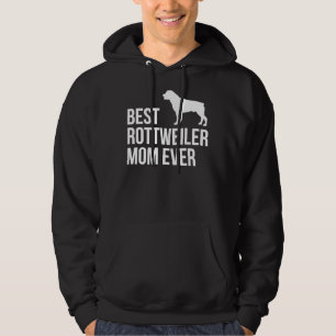 Moletom Melhor Rottweiler Mãe Meninas Mulheres Rottie