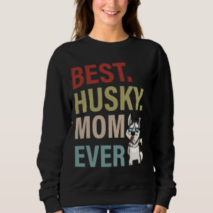 Moletom Melhor Rouco Mãe De Cachorro Siberiano Mãe Da