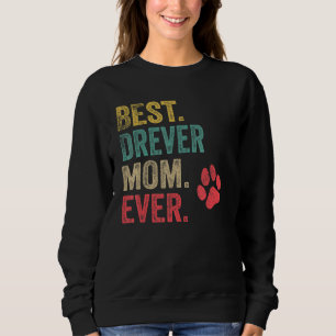 Moletom Melhor Servidor Mamã Vintage Mulheres Cão-Mãe