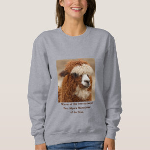 Moletom Melhor Sobrancelha Unica de Alpaca