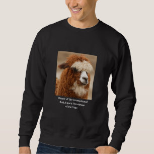 Moletom Melhor Sobrancelha Única de Alpaca