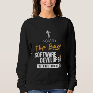 Moletom Melhor Software Developer World Stack Software