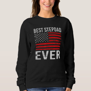 Moletom Melhor Stepdad Do Mundo Com A Bandeira Americana 4