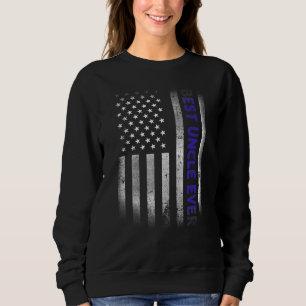 Moletom Melhor Tio Eterno Americano Bandeira 4 De Julho Go