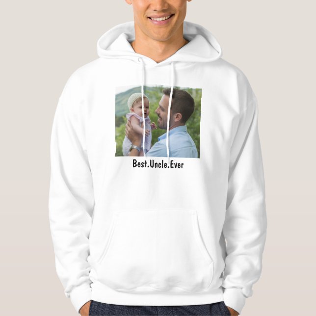 Moletom Melhor Tio Nunca Personalizado (Frente)
