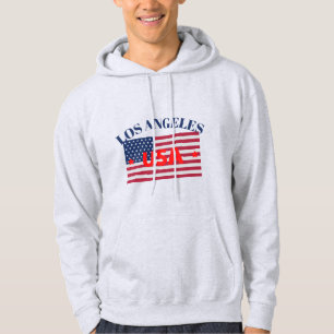 Moletom Melhor Vendedor de Bandeiras de Los Angeles EUA