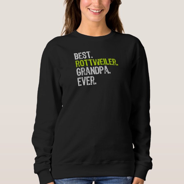 Moletom Melhor Vovô Raglan Cachorro Ever (Frente)