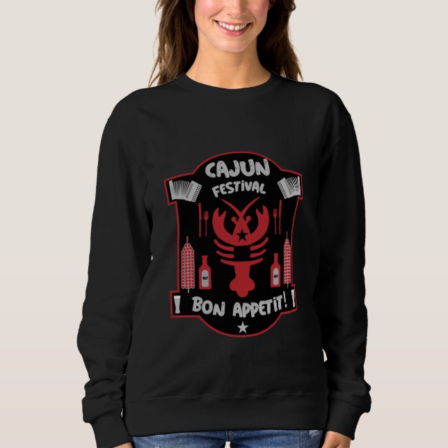Moletom Melhores cozinheiros cajun (Frente)