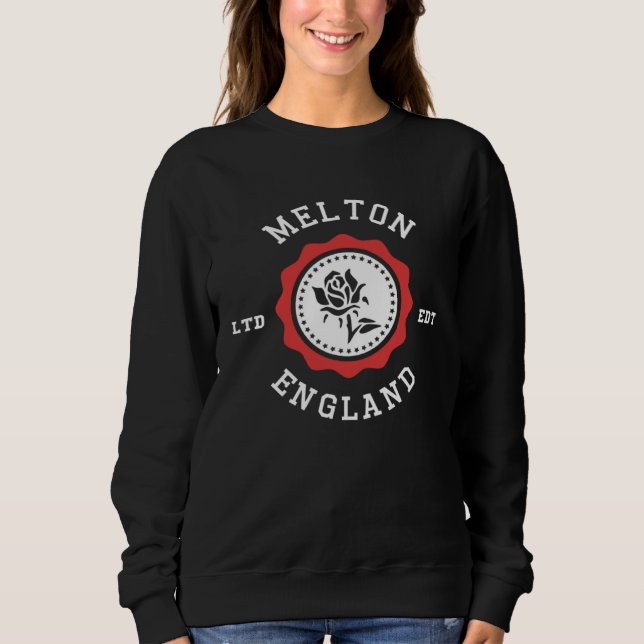 Moletom MELTON England Rose Badge (Frente)