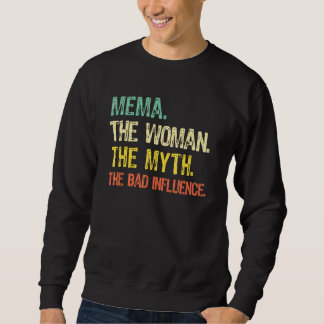 Moletom Mema A Mulher O Mito A Má Influência Retro