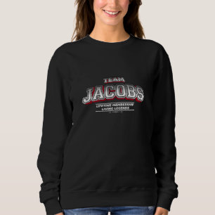 Moletom Membro do Sobrenome de Apelido da Família JACOBS 