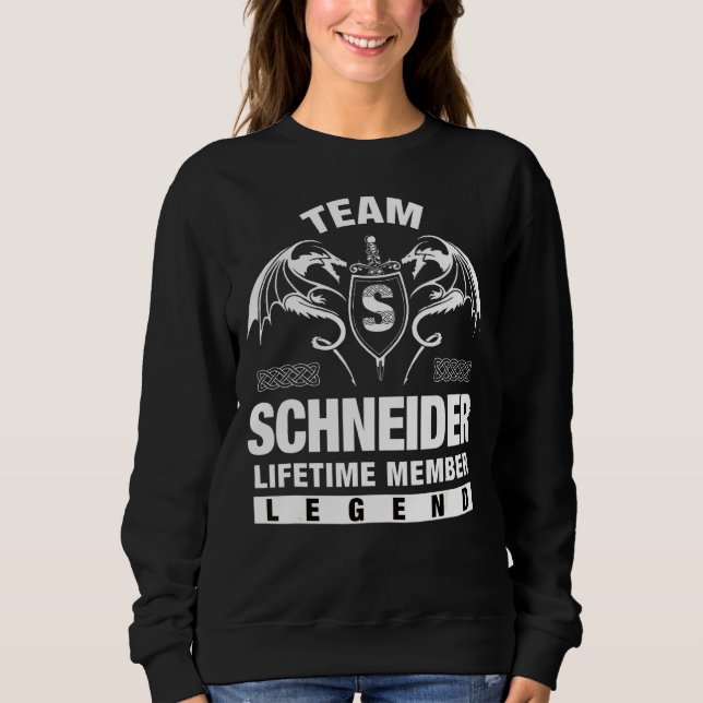 Moletom Membro do Tempo de Vida do Team Schneider (Frente)