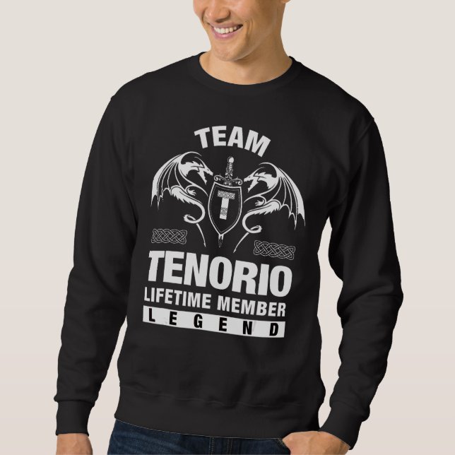 Moletom Membro do Tempo de Vida do Team Tenorio (Frente)