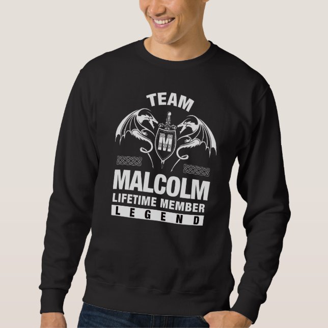 Moletom Membro do Time Malcolm (Frente)