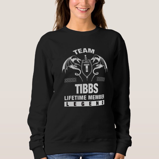 Moletom Membro Vitalício da Equipe Tibbs (Frente)