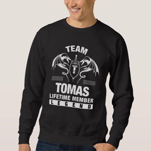 Moletom Membro Vitalício da Equipe Tomas (Frente)