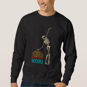 Moletom Memento Mori Skeleton Católico Stoicismo Lembrar D