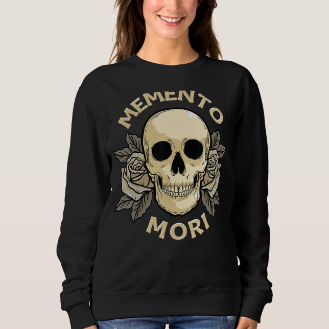 Moletom Memento Mori Stoic Mortalidade Stoicismo Filosofia (Frente)