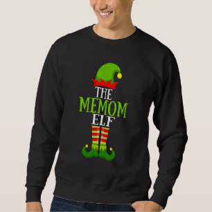 Moletom Memom Elf Matching Family Group Festa de Natal Pa