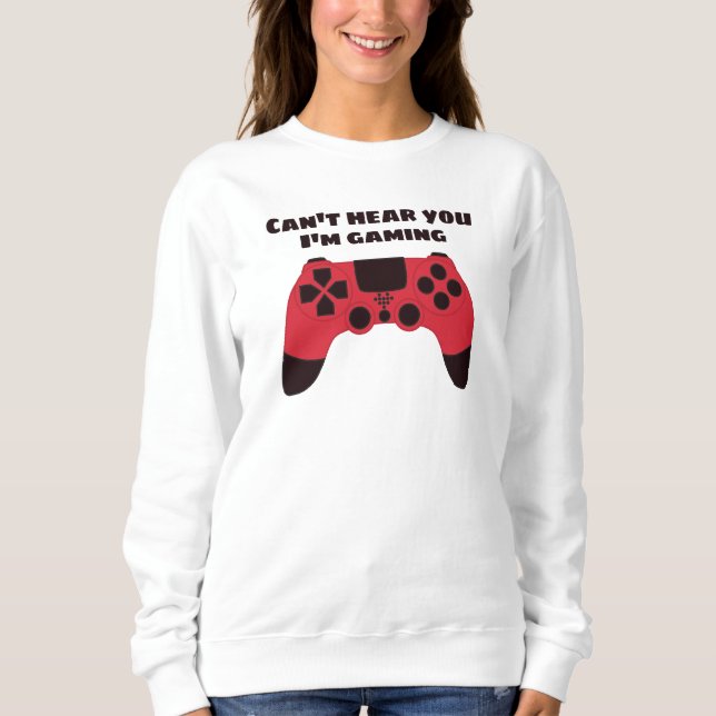 Moletom Memória Engraçado - Nerd de Videogames Typographic (Frente)
